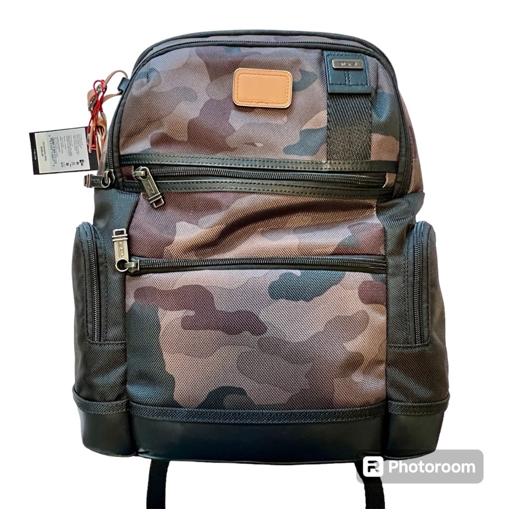 NWT TUMI Parrish Backpack Khaki Camouflage